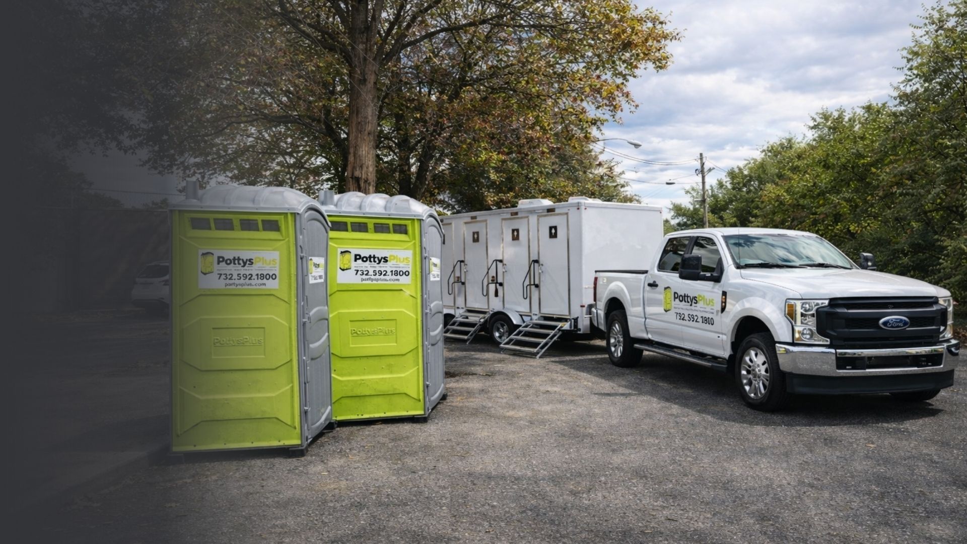 Pottys Plus porta potties in New Jersey